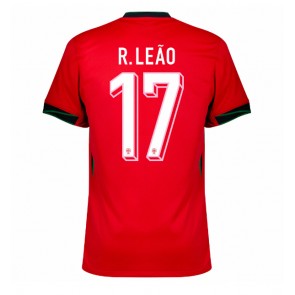 Portugal Rafael Leao #17 Hemmatröja EM 2024 Kortärmad